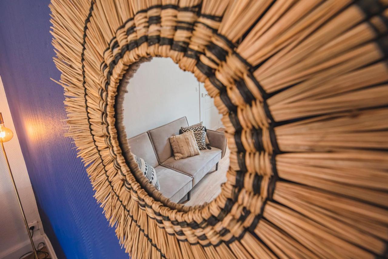 Majorelle - Paisible 2 Chambres - Centre Gare Reims Luaran gambar